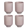Beker Theo-Bert Pot lila 4 stuks 10 x 7,5 cm ø