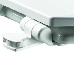 Bemis Chicago wc bril hout wit met softclose en quick release