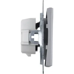 Berker K5 Enkel Stopcontact RVS