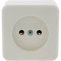 Berker Opbouw Enkel Stopcontact Wit