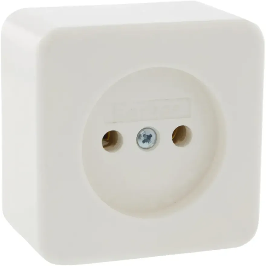 Berker Opbouw Enkel Stopcontact Wit