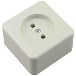 Berker Opbouw Enkel Stopcontact Wit