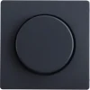 Berker Q1 Centraalplaat Dimmer Antraciet