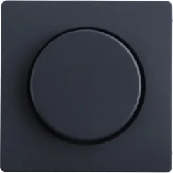 Berker Q1 Centraalplaat Dimmer Antraciet