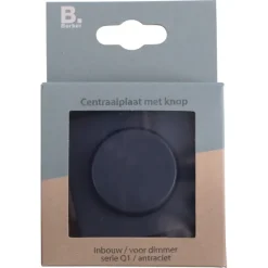 Berker Q1 Centraalplaat Dimmer Antraciet