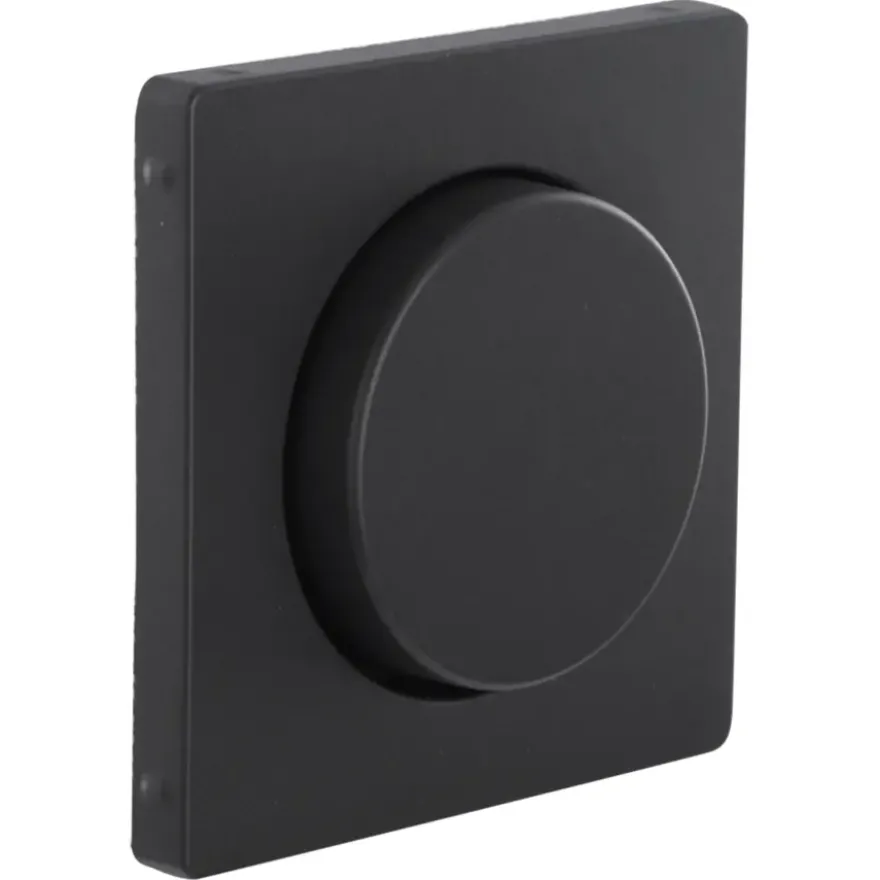Berker Q1 Centraalplaat Dimmer Antraciet