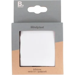 Berker S.1 afdekplaat wit