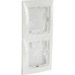 Berker S.1 afdekraam 2-voudig wit