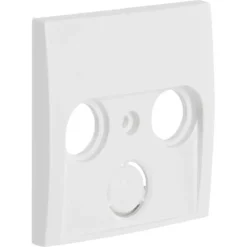 Berker S1 Centraalplaat Radio/TV Wit