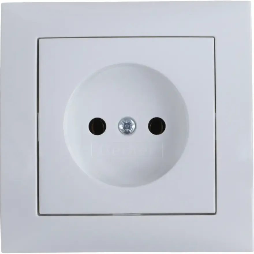Berker S.1 Enkel Stopcontact Wit