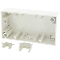 Berker S.1 Opbouwraam 2-voudig Wit
