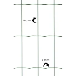 Betafence Pantanet Essential tuingaas 122cm x 25m groen