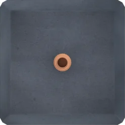 Betonpoer antraciet 18 x 18 x 10 cm