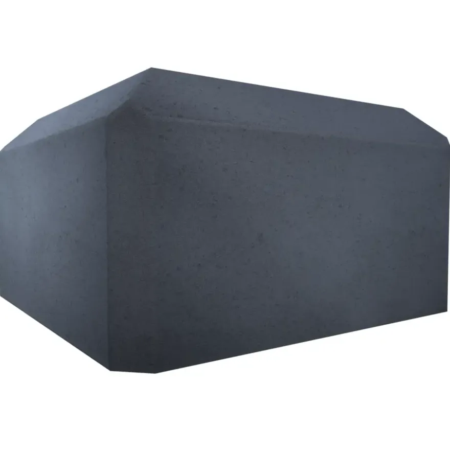 Betonpoer antraciet 18 x 18 x 10 cm