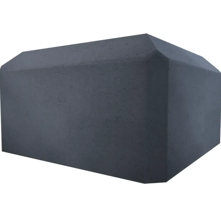 Betonpoer antraciet 18 x 18 x 10 cm