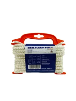 BIROLEN LIJN 8MM 8ST GEVL.POLY WIT 10MTR