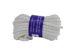 BIROLEN 8MM 3ST GEDR.POLY WIT 10MTR