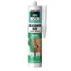 Bison siliconenkit bouw koker zwart 300 ml