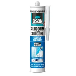 Bison siliconenkit transparant 300 ml