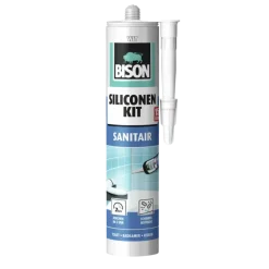 Bison siliconenkit wit 300 ml