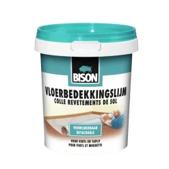 Bison vloerbedekkingslijm verwijderbaar pot 750 g