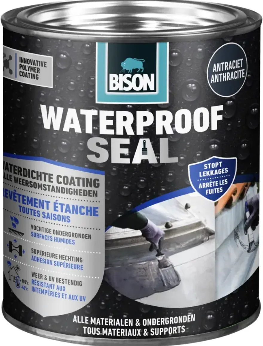 Bison Waterproof Seal antraciet 1 kg