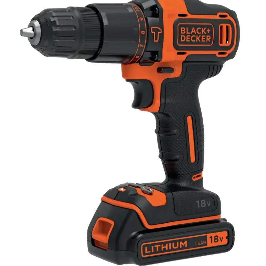BLACK+DECKER accuklopboormachine BDCHD18KB-QW