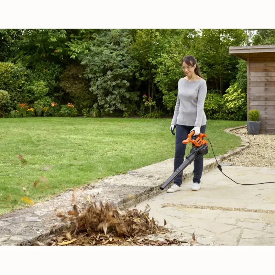 BLACK+DECKER elektrische bladblazer BEBLV260