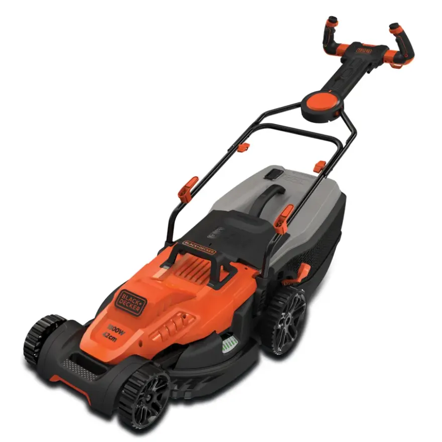 BLACK+DECKER elektrische grasmaaier BEMW481ES-QS 42cm 1800W