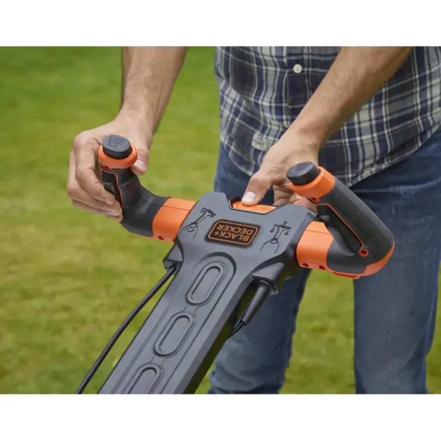 BLACK+DECKER elektrische grasmaaier BEMW481ES-QS 42cm 1800W