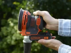 BLACK+DECKER excentrische schuurmachine 18V BDCROS18N-XJ zonder accu