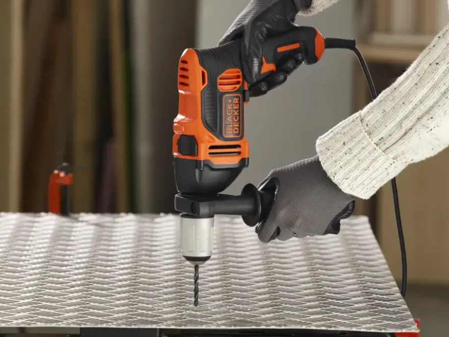 BLACK+DECKER klopboor BEH850KA32-QS in koffer + 32 dlg accessoires