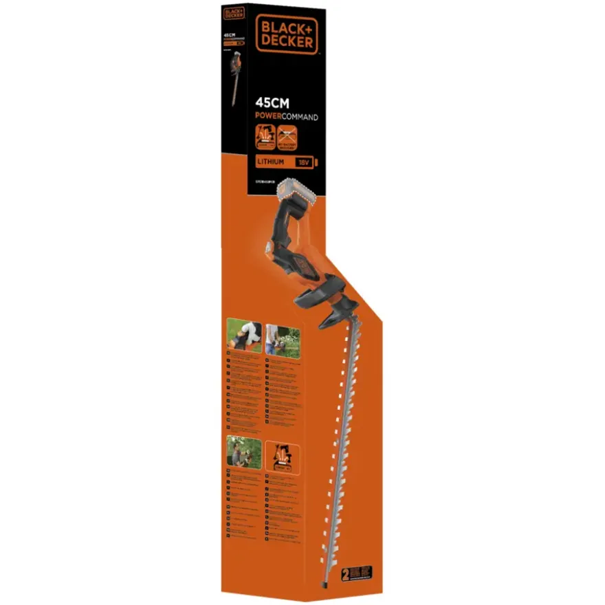 BLACK+DECKER 18V accu heggenschaar GTC18452PCB-XJ (excl. accu/lader)