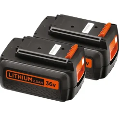 BLACK+DECKER 36V grasmaaier CLM3825L2 38 cm incl. accu + lader
