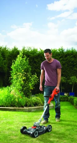 BLACK+DECKER 18V 3-in-1 strimmer LI-ION 20 cm incl. 2,0Ah accu + lader