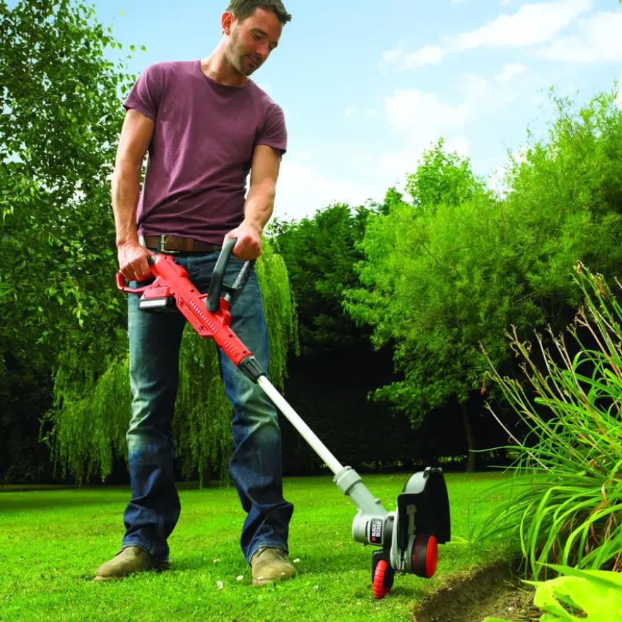 BLACK+DECKER 18V 3-in-1 strimmer LI-ION 20 cm incl. 2,0Ah accu + lader