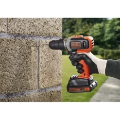 BLACK+DECKER 18V klopboor incl. 1.5Ah accu+lader
