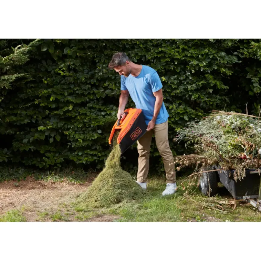 BLACK+DECKER 2x18V grasmaaier BCMW33184L2-QW 33 cm incl. twee 4,0 Ah accu's