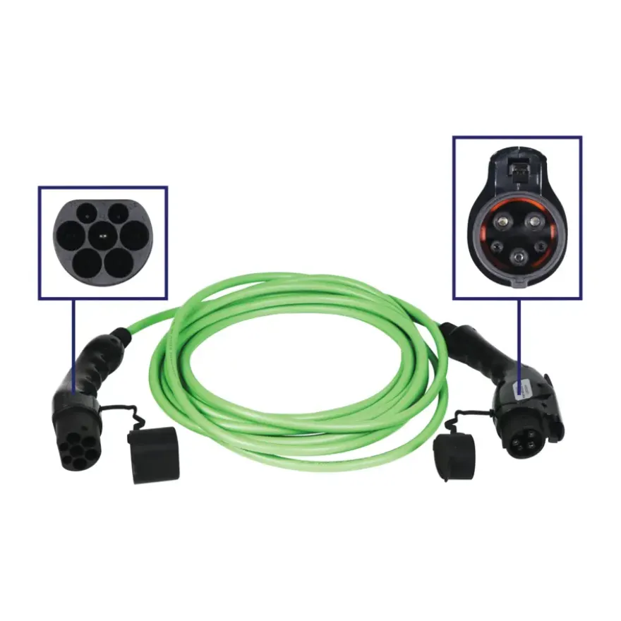 Blaupunkt Electric Verhicle 1 Fase laadkabel type 1 32Ah capaciteit