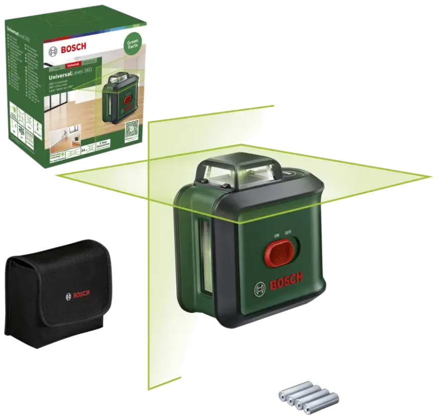 Bosch kruislijnlaser / rotatielaser UniversalLevel 360°