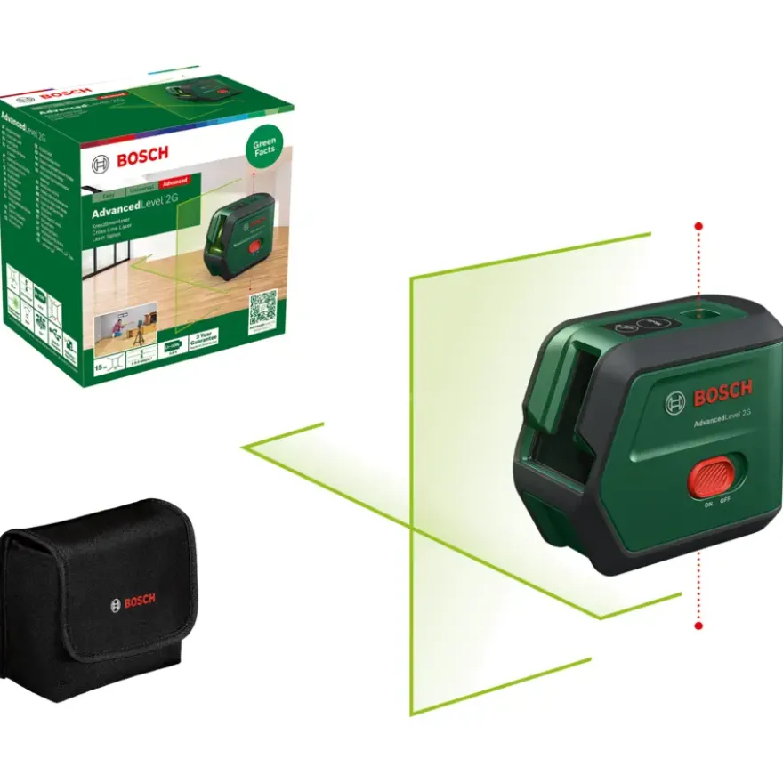 Bosch kruislijnlaser AdvancedLevel 2G - Basic