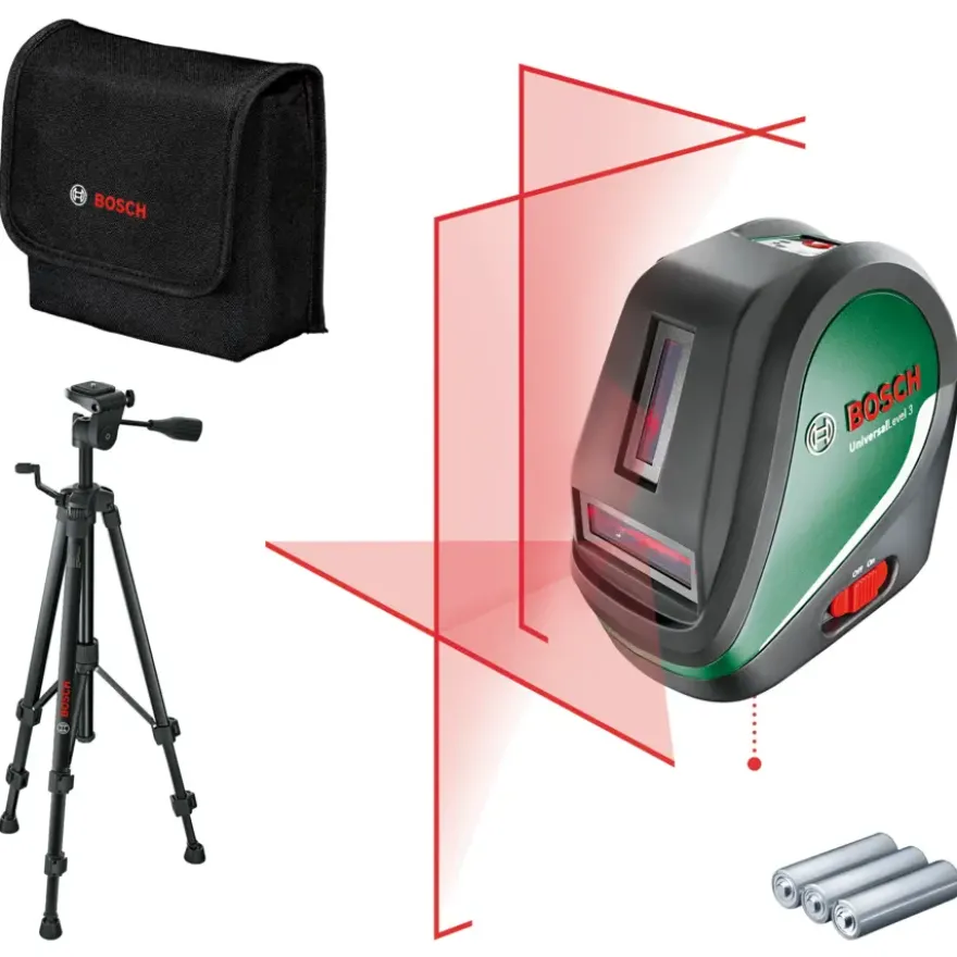 Bosch kruislijnlaser UniversalLevel 3 set