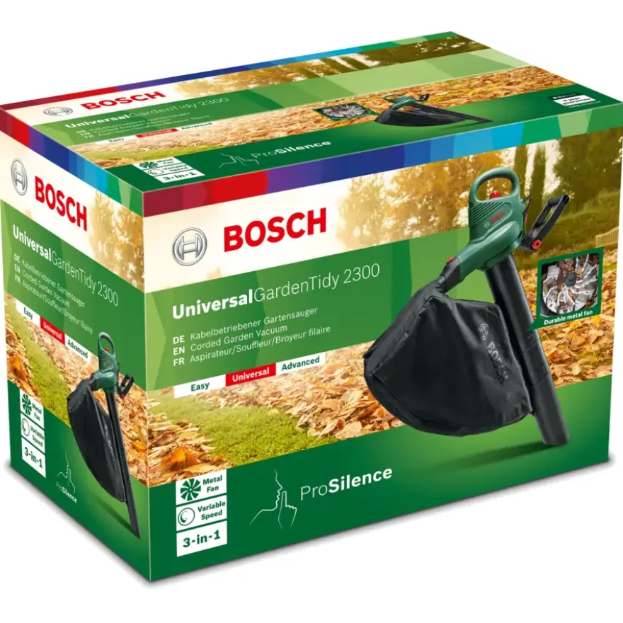 Bosch bladblazer Universal Garden Tidy 3-in-1