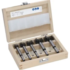 Bosch EXPERT Forstnerboor / scharnierboor set Laminated Wood in opbergkistje Ø 15 - 20 - 25 - 30 - 35 mm 5 stuks