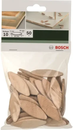 Bosch Lamellendeuvel 55x19x4mm 50 stuks