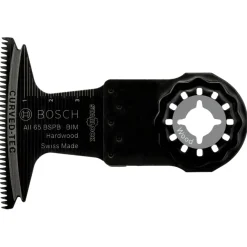 Bosch multitool accessoire - invalzaagblad AIZ 65 BSB voor hardhout - 65 x 40 mm