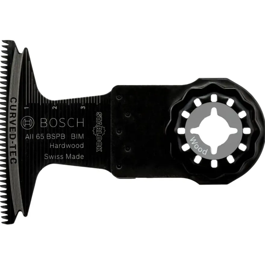 Bosch multitool accessoire - invalzaagblad AIZ 65 BSB voor hardhout - 65 x 40 mm