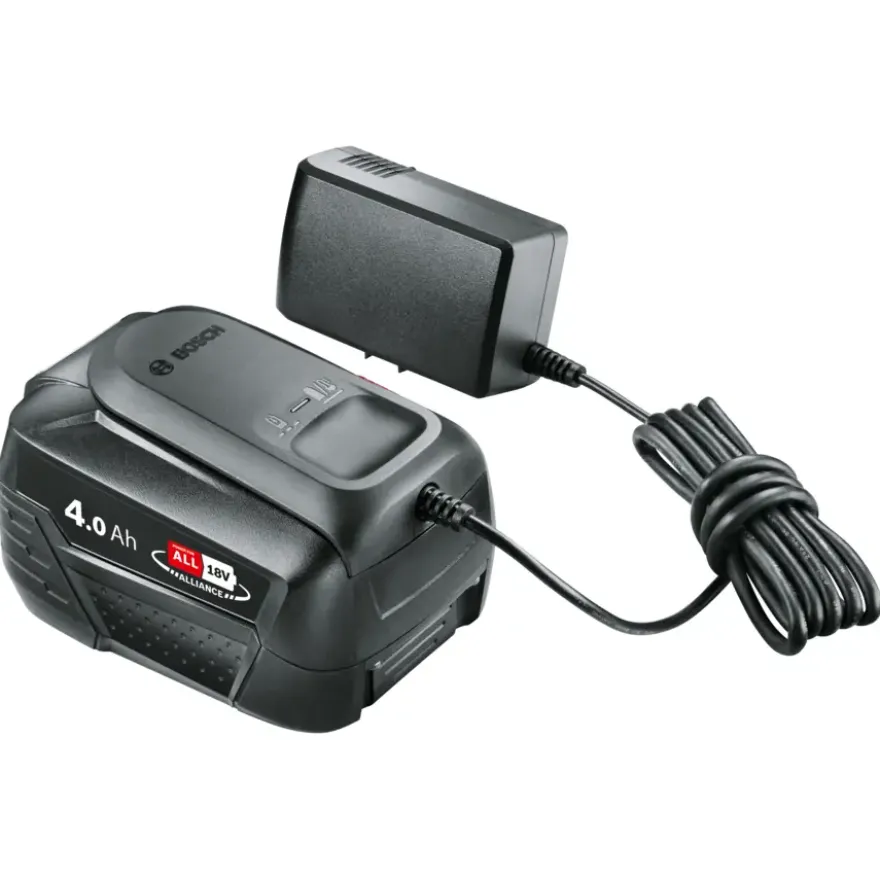 Bosch Power for all 18V 4.0Ah accu+lader starterset