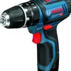 Bosch Professional 12V klopboormachine GSB 12V-15 incl. 2 accu's 2.0Ah + lader en L-BOXX
