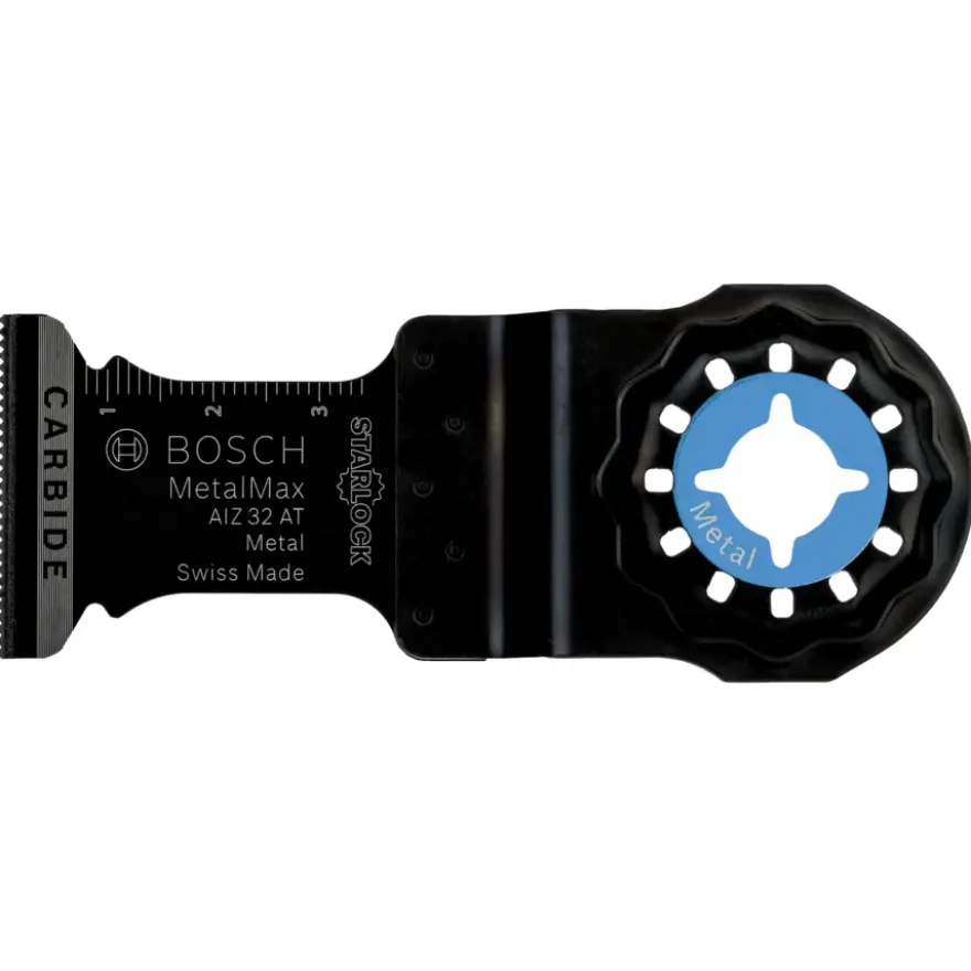Bosch Starlock multitool accessoire - invalzaagblad hardmetaal voor doorslijpen - 32 x 40 mm